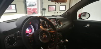 Wyposażenie jak marzenie w Abarth 595 Pista